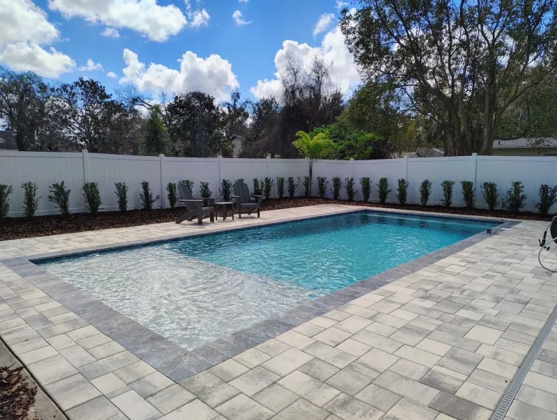 Custom new pool build by Next Level Pools and Spas — Central Florida project 9