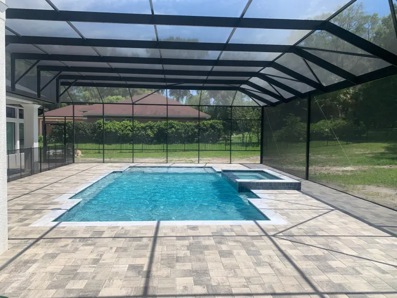 Custom new pool build by Next Level Pools and Spas — Central Florida project 11