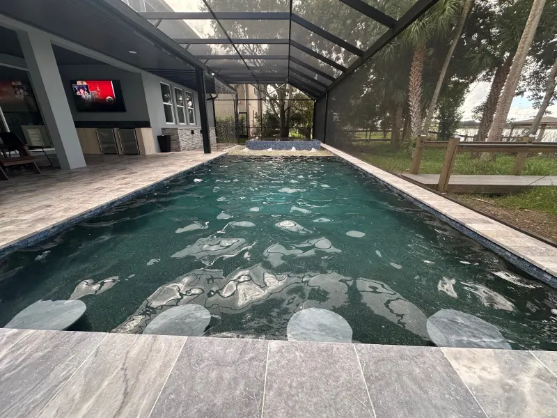 Custom new pool build by Next Level Pools and Spas — Central Florida project 17